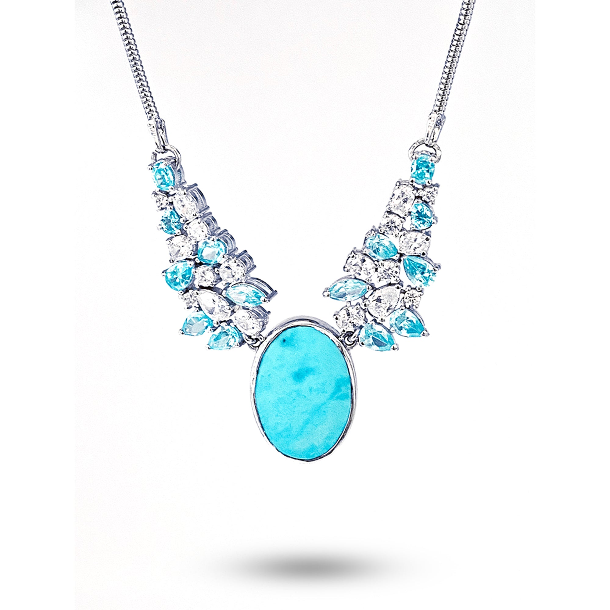 Blue Turquoise Necklace