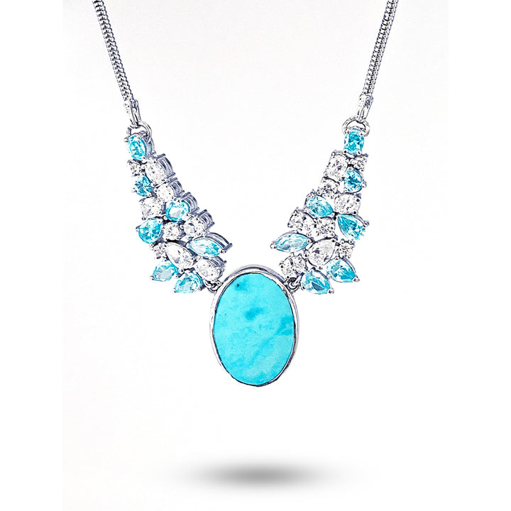 Blue Turquoise Necklace