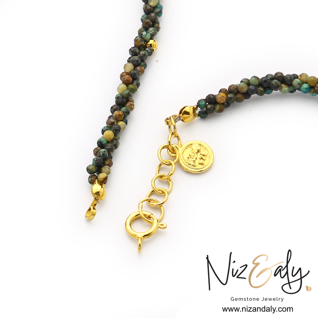 Labradorite Statement Necklace-Silent Radiance