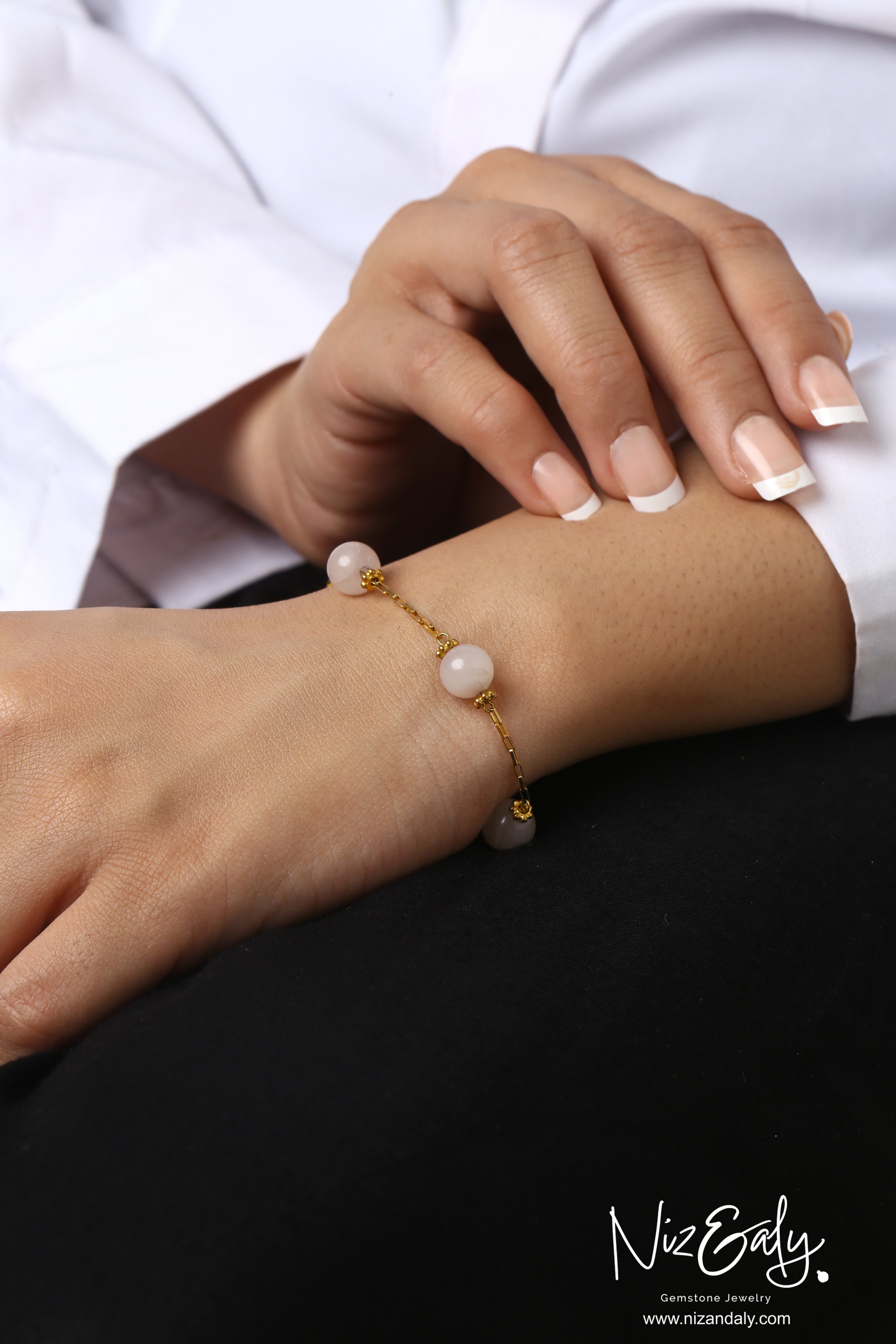 Pink Rose Quartz Bracelet