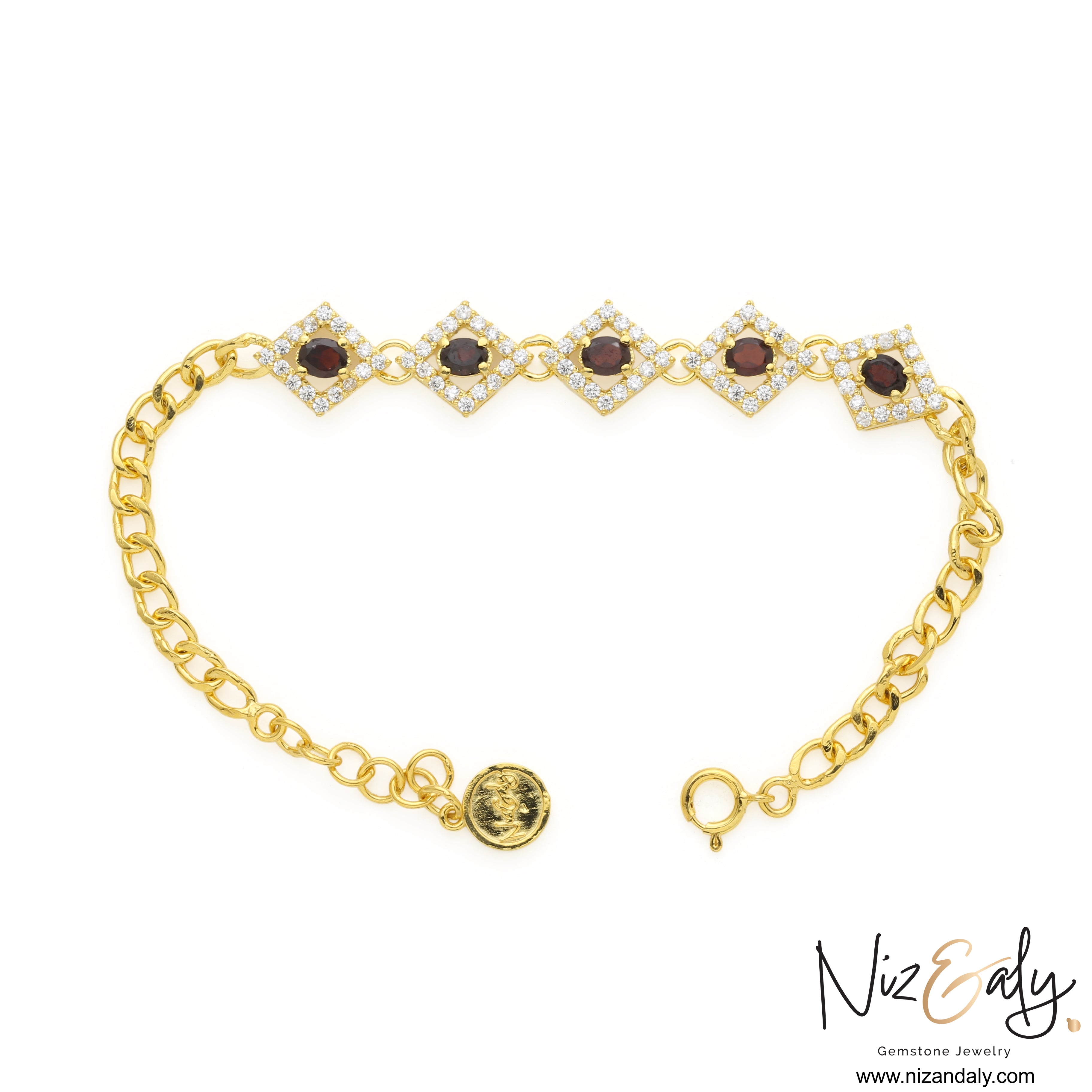 Garnet Braclet