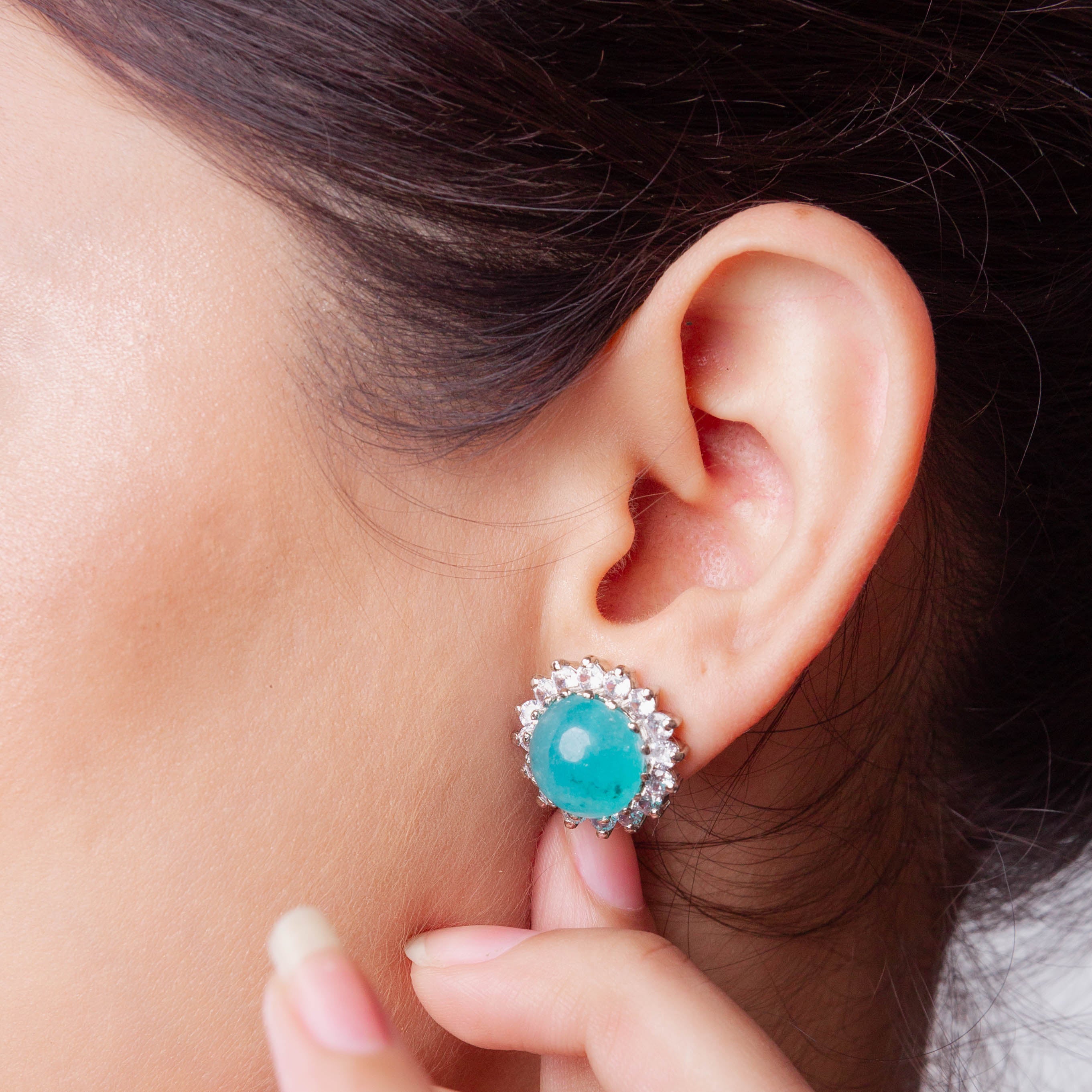 Amazonite Pendant Set