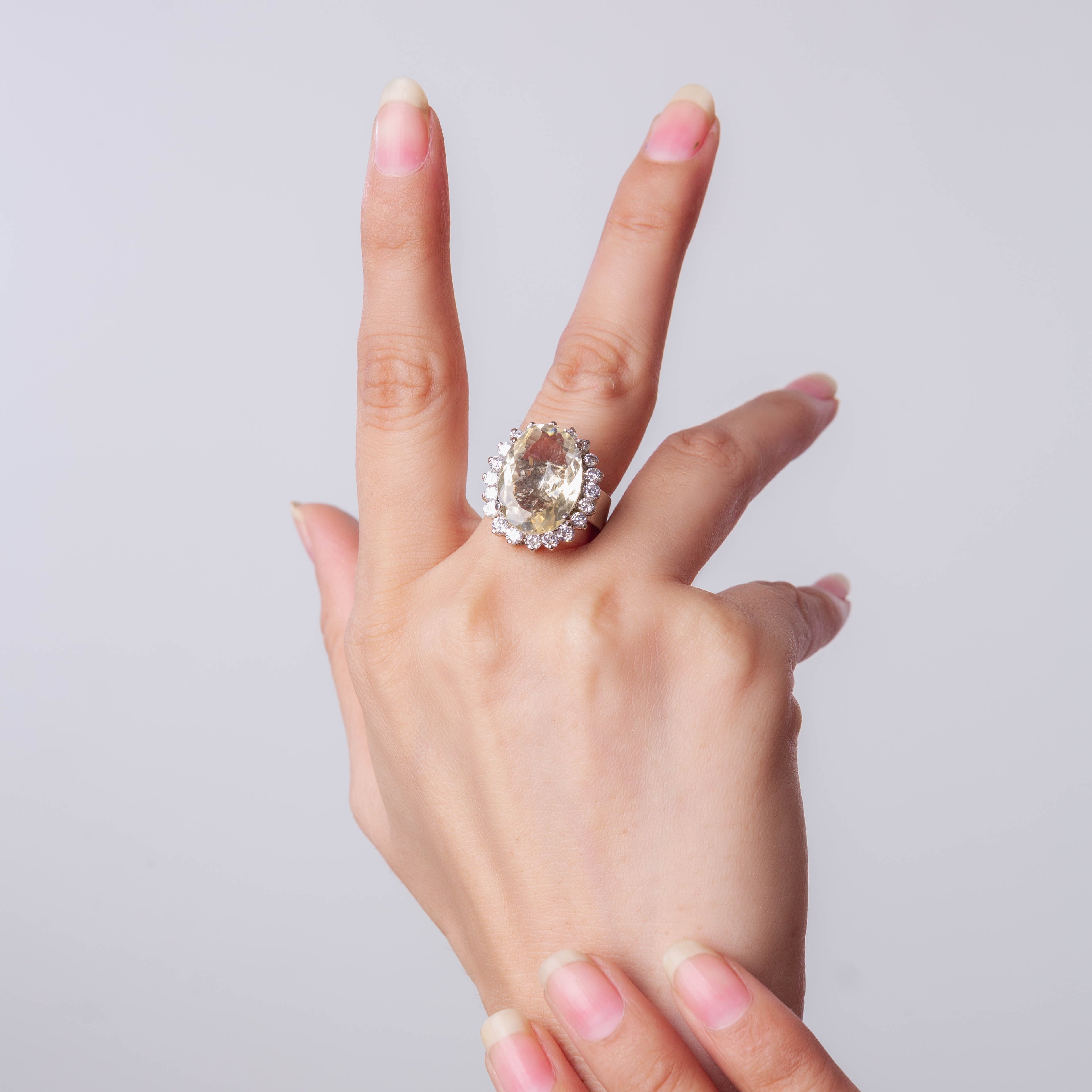 Designer's Citrine Ring