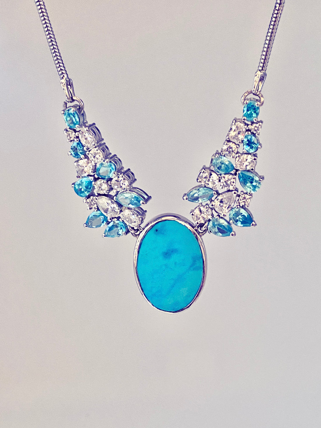 Whisper of Nishapur- Angel Turquoise Necklace.