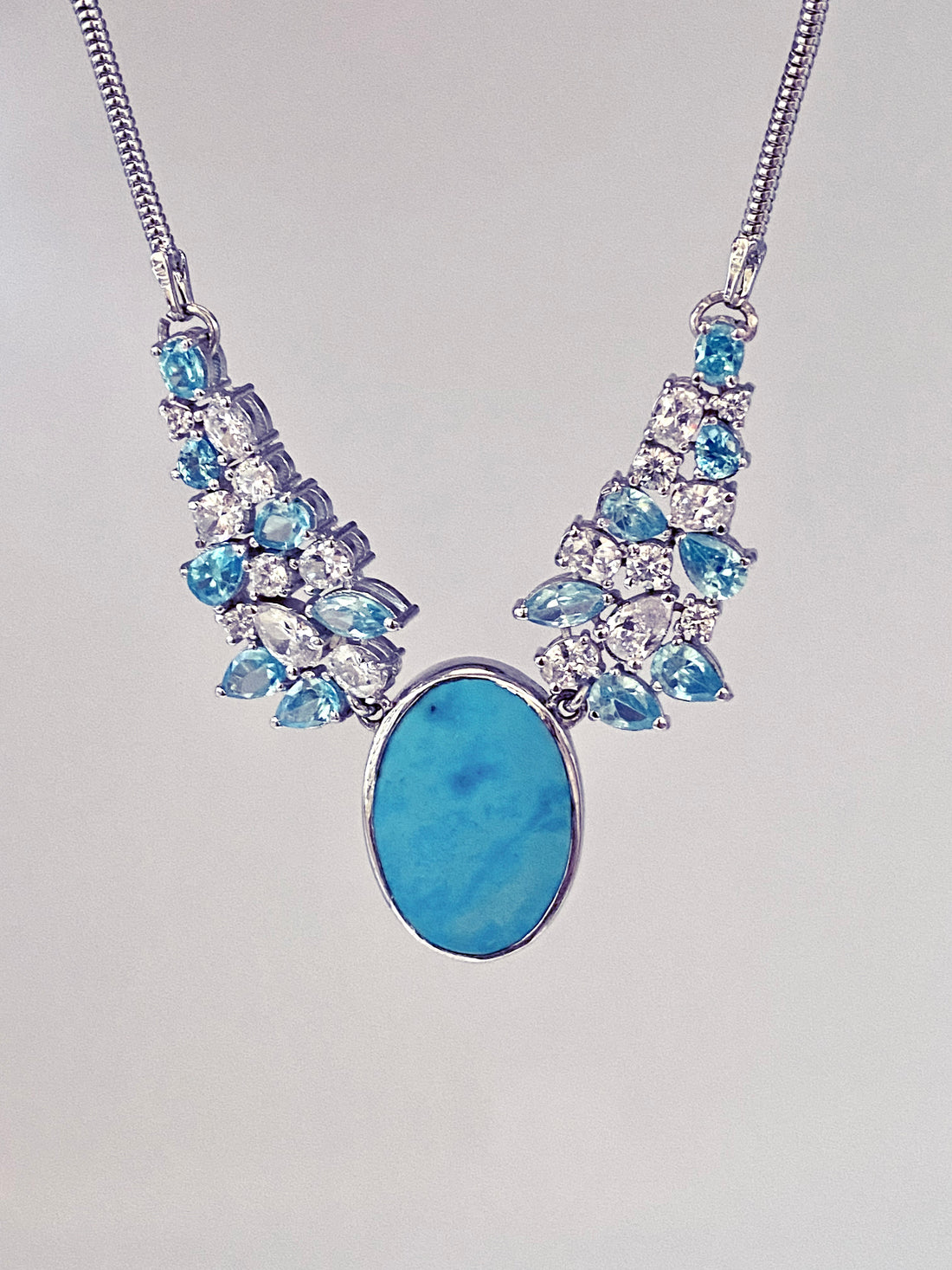 Whisper of Nishapur- Angel Turquoise Necklace.