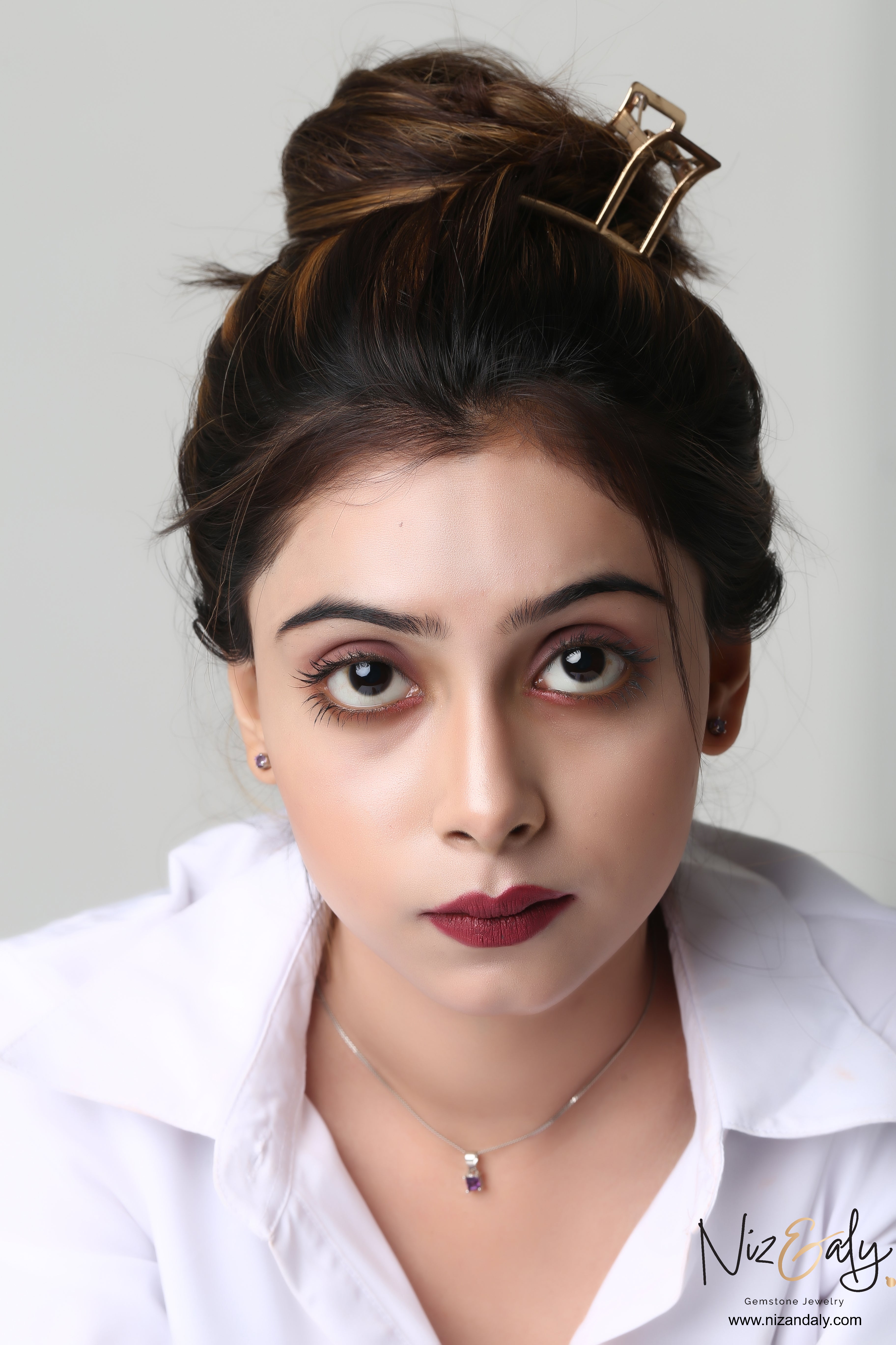 Dainty Square Amethyst Set