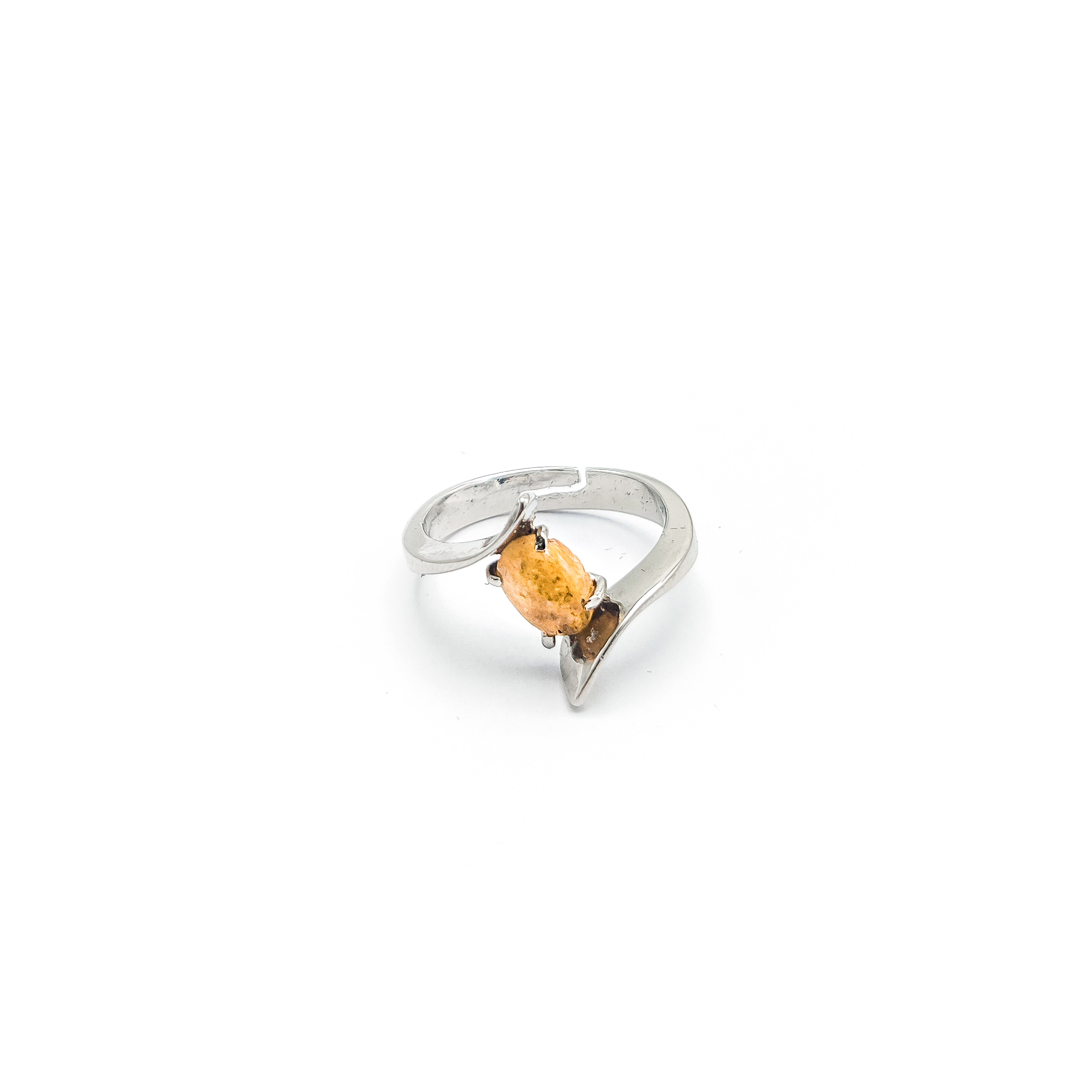Yellow Citrine Ring