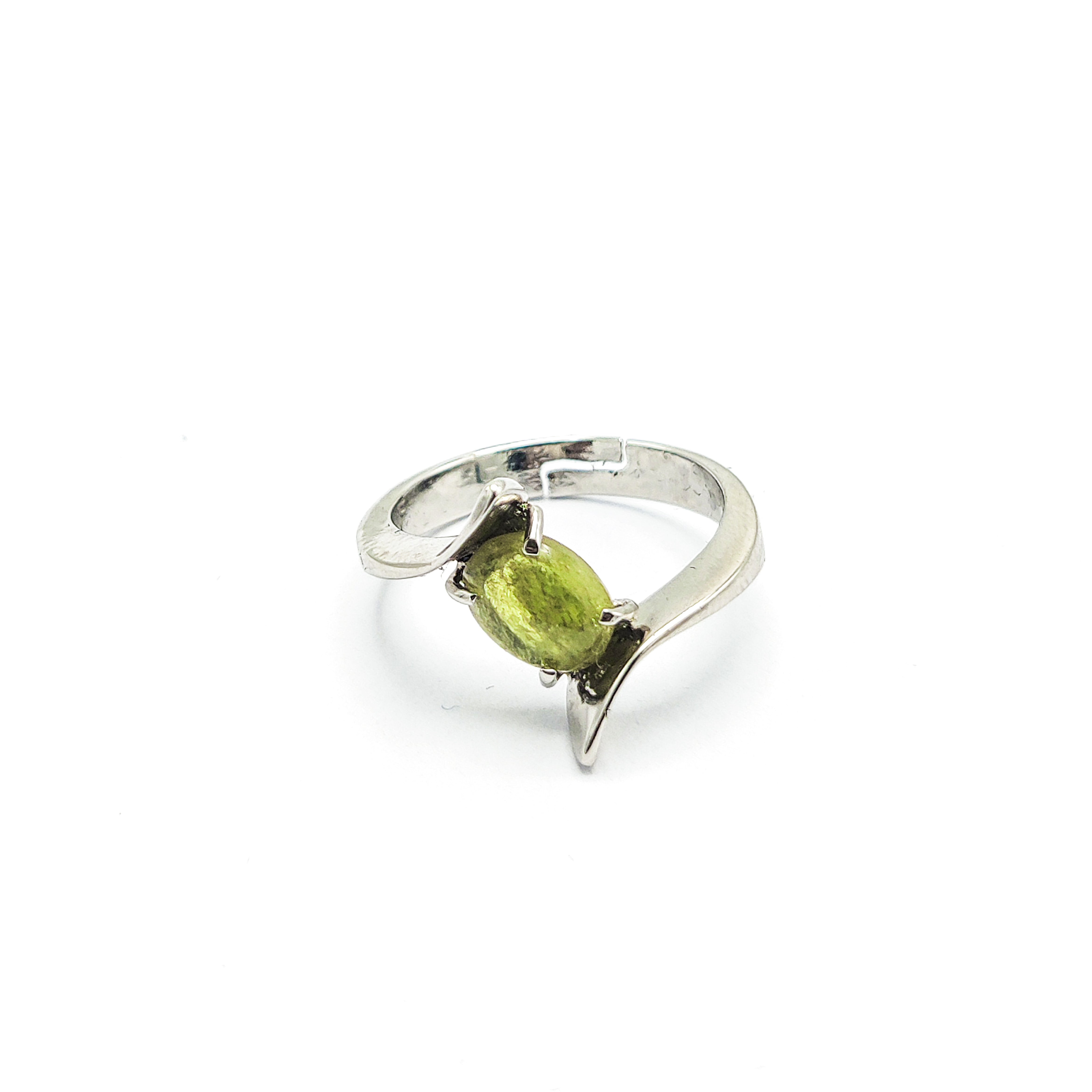 Peridot Ring Silver