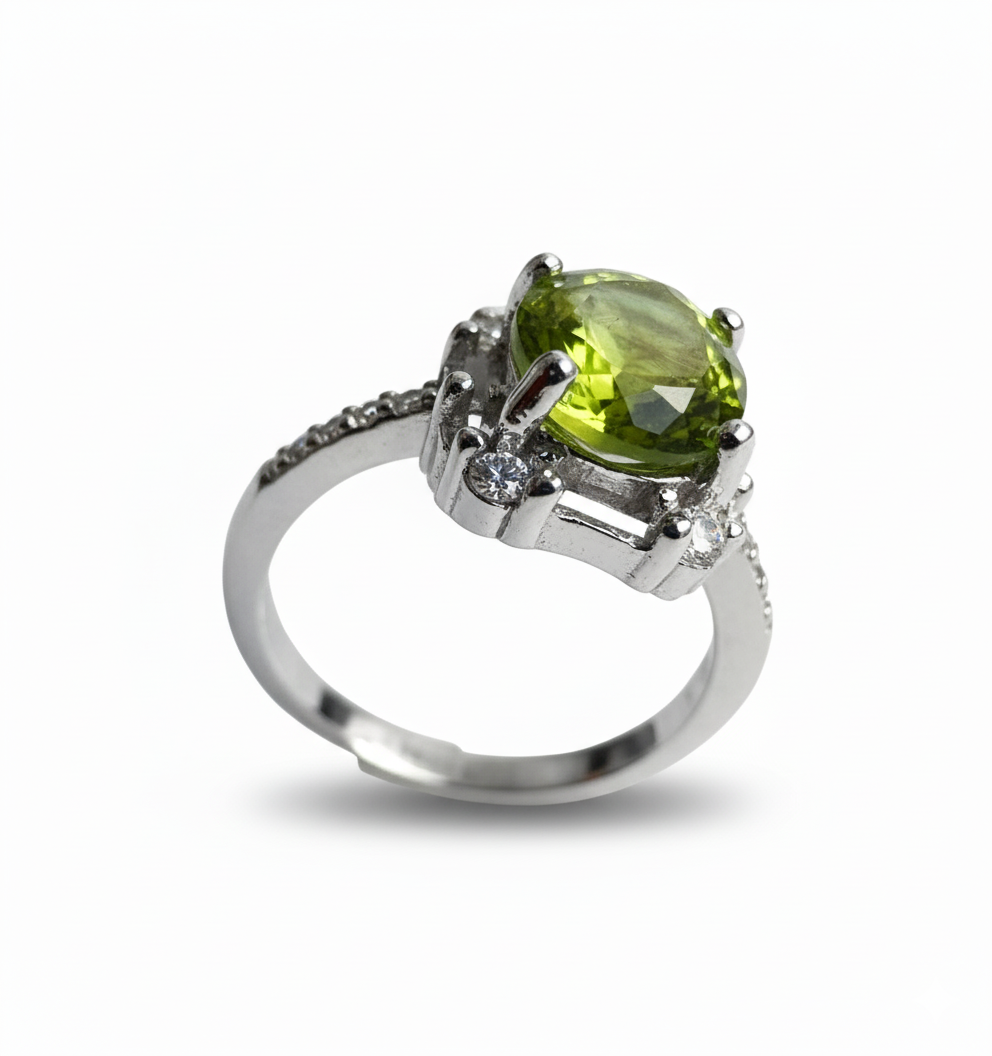 minimalist gemstone ring