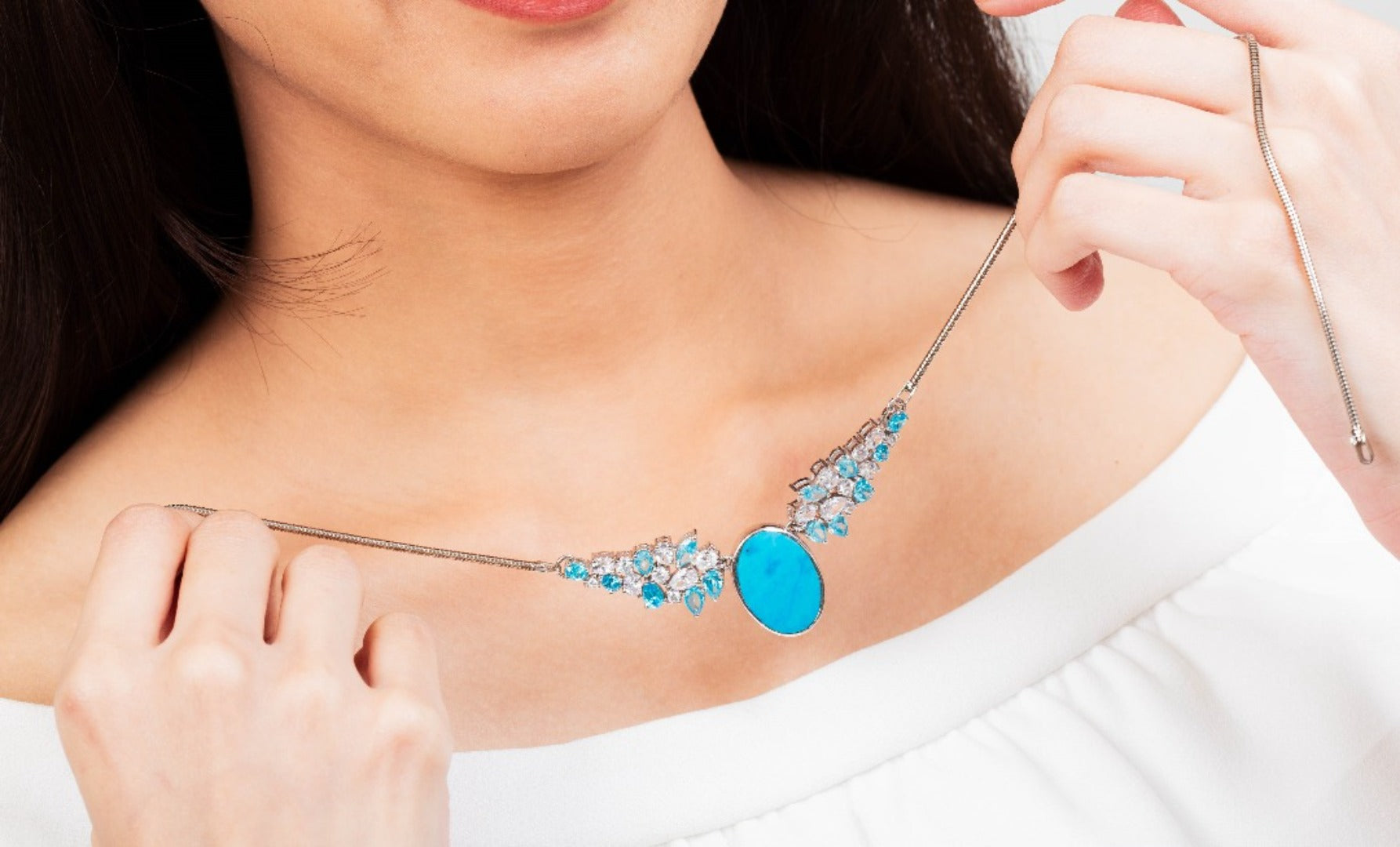 Blue Turquoise Necklace