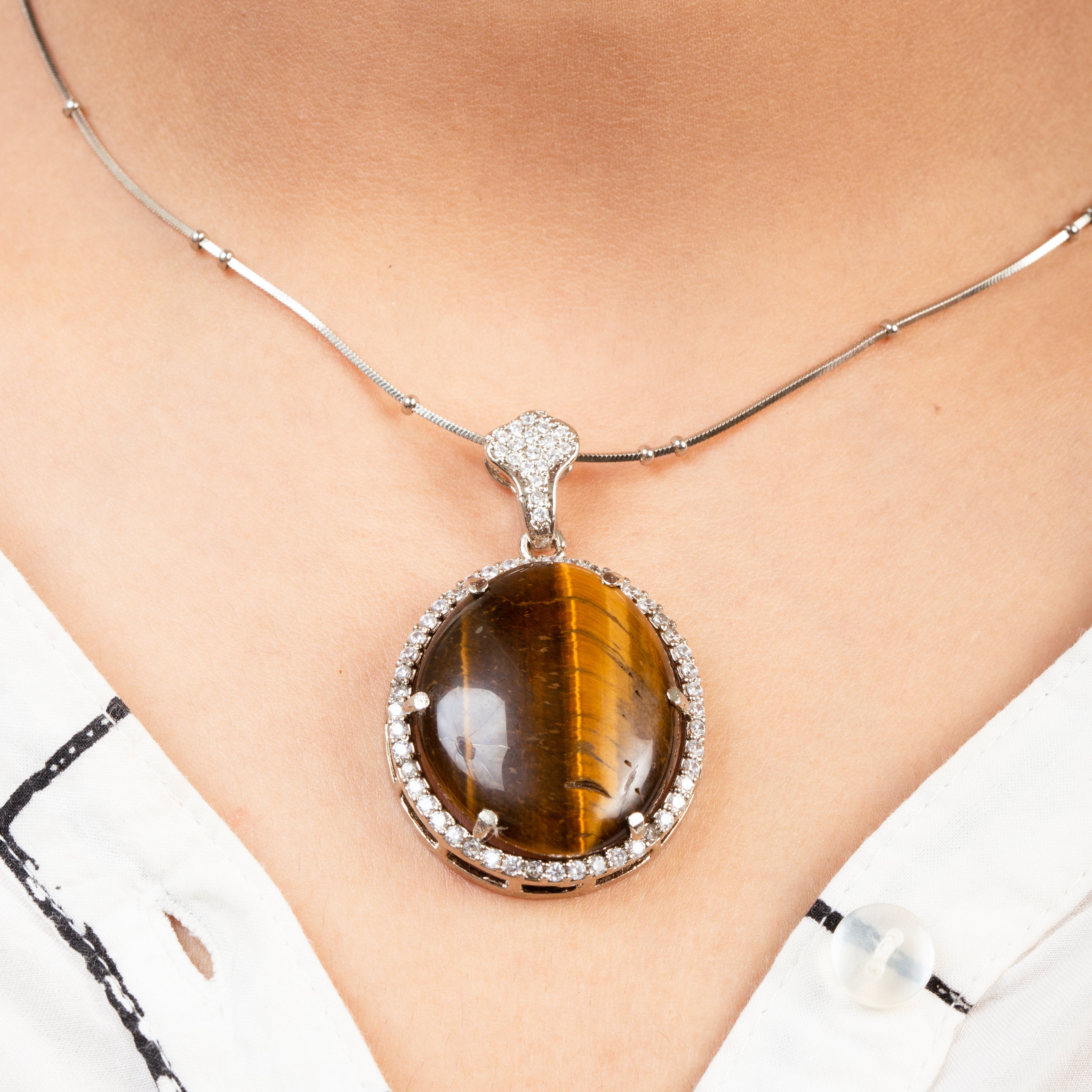 Stunning Tiger Eye Pendant